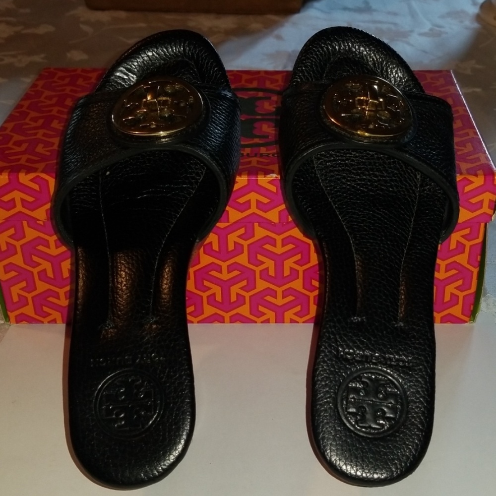 Tory Burch Selma Platform Wedge Slide